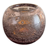 Biot glass tealight holder