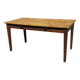 Table de ferme  2 tiroirs