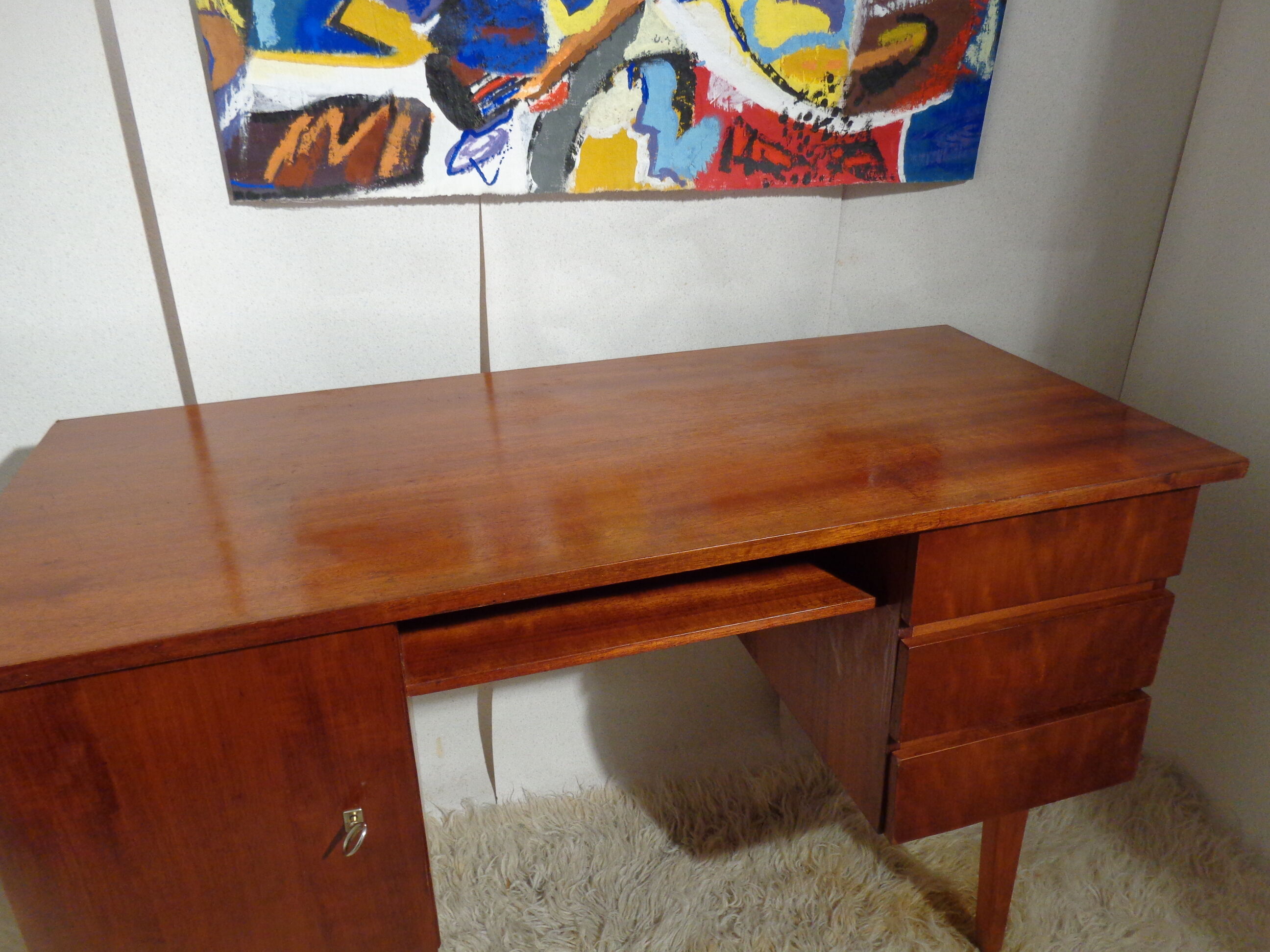 Vintage office of the 60s teak