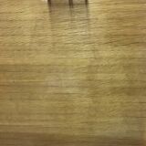 Vintage curtain-shaped binder in light honey-coloured oak