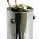 Very rare 1960s Space Age Chrome ceiling lamp by J.T. Kalmar Austria