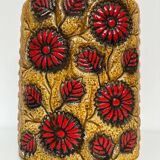 Large German ceramic vase 1970, vintage