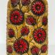 Large German ceramic vase 1970, vintage