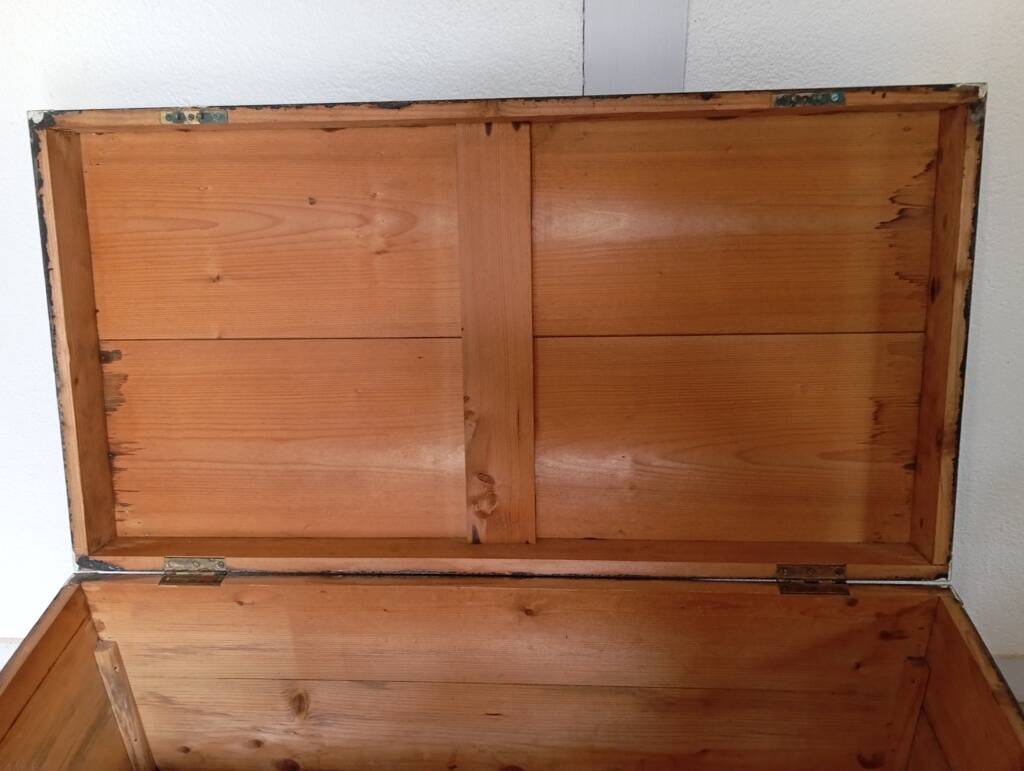 Late 19th century marine trunk