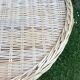 Rattan side table