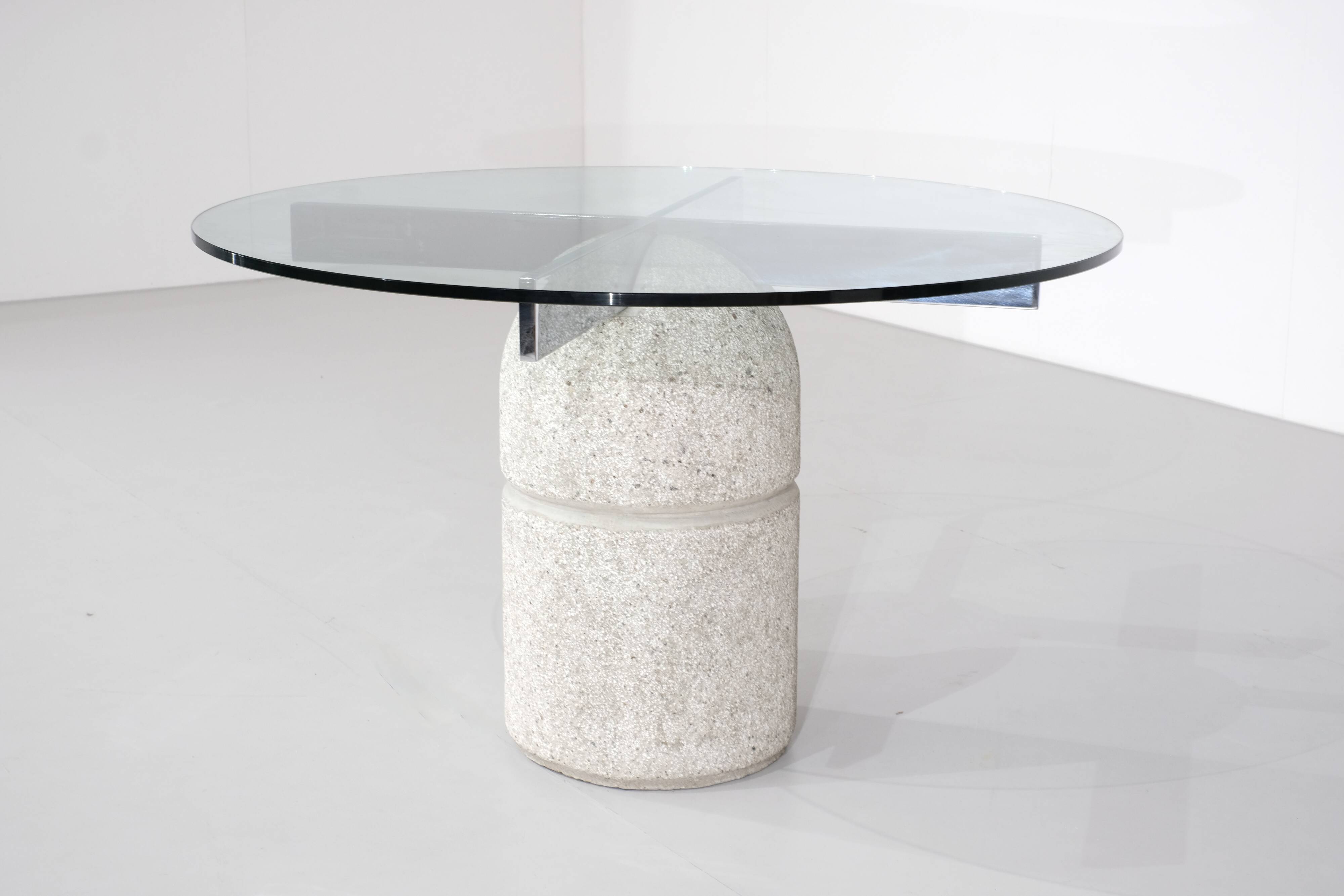 Paracarro dining table by Giovanni Offredi for Saporiti - 1970s