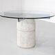 Paracarro dining table by Giovanni Offredi for Saporiti - 1970s
