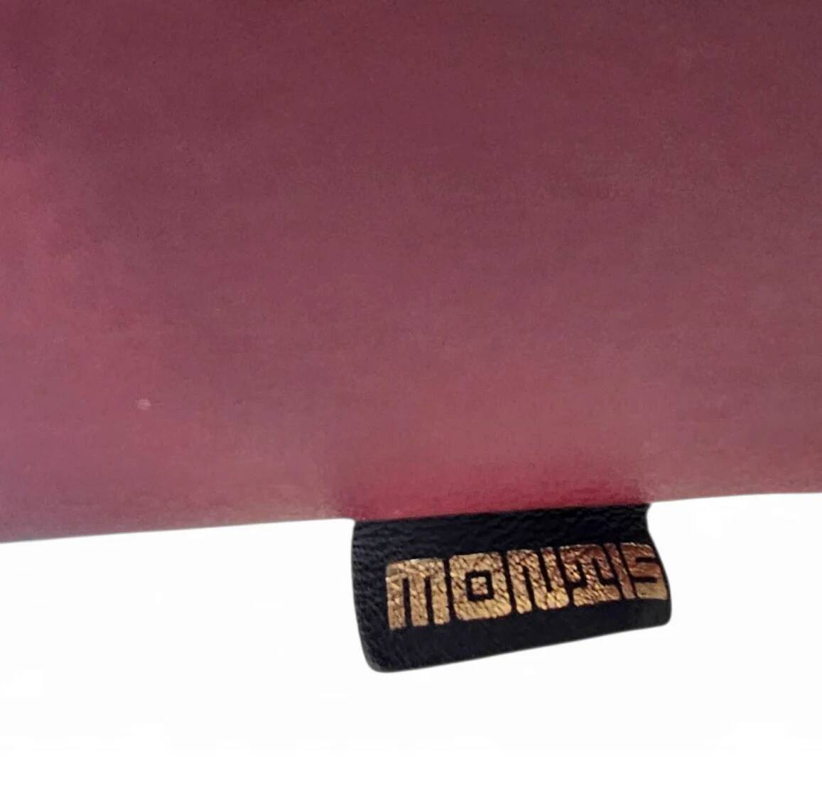 Fauteuil Montis / Gerard van den Berg / années 1990 / Cuir rouge bordeaux