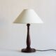 Wooden lamp base, 1930s/40s