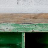 Workshop furniture – with green lockers