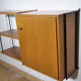 Mid-Century design wall shelf by Ernst Dieter Hilker for Omnia,1960s