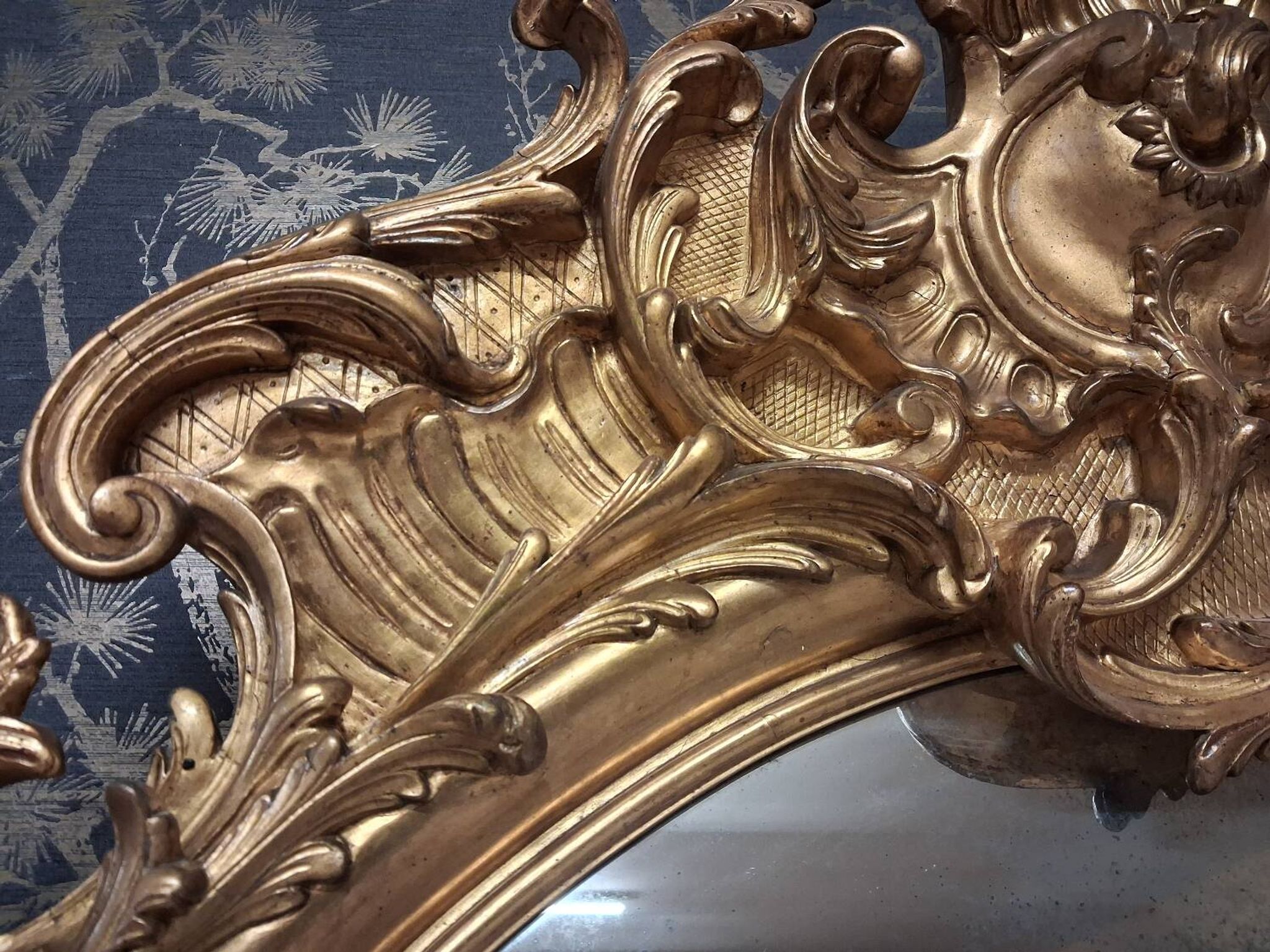 Miroir époque Napoléon III 155x 102