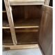 Buffet very art deco in raw walnut