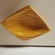 Vallauris yellow wood effect slip pocket emptier