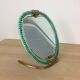Miroir Barovier & Toso en verre de Murano, Italie - 22x23cm