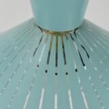 Lustre en verre forme diabolo