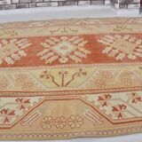Vintage Handknotted Floral Hnadknotted Rug sku1835