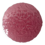 Vintage Bormioli Rocco Purple Glass Plate: Mid-Century Italian Decor