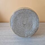 Vase soliflore de forme bouteille - En grès émaillé marron Jacky Coville (né en 1936)