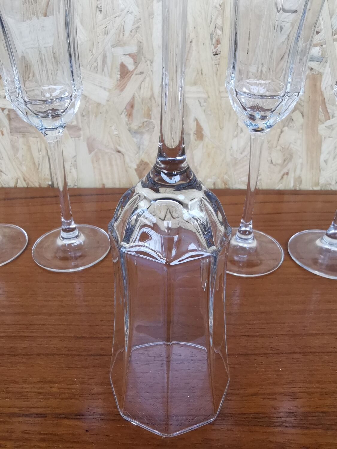 Service de 10 flûtes à Champagne Arcopal