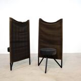 Set of two 1980's Miss Wirt chairs by Philippe Starck for Disform