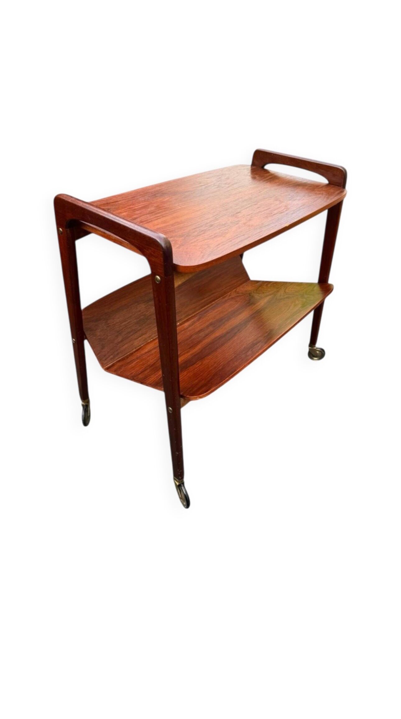 Bar / desserte roulante – Opal Kleinmöbel – design scandinave 1960