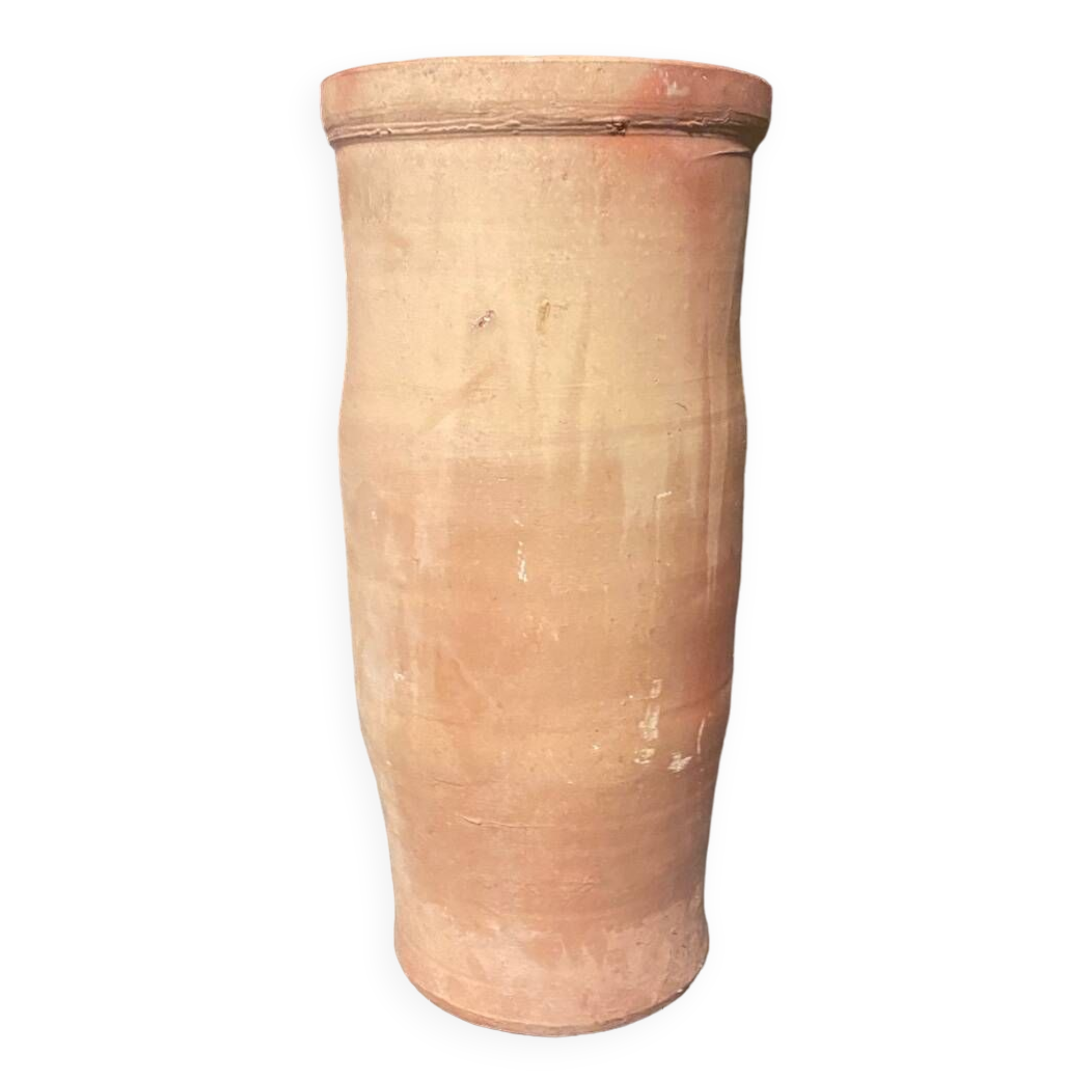 Morocco style earthenware vase