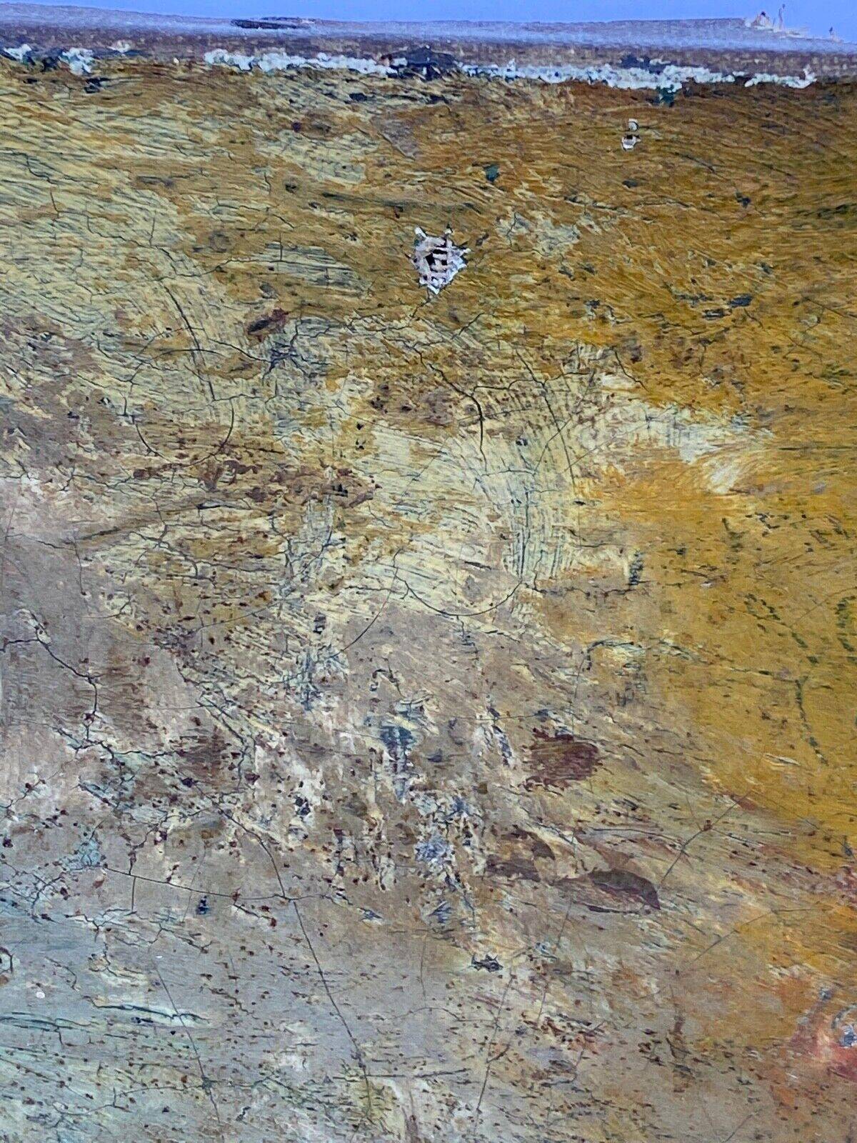 Oil on canvas still life bouquet of flowers 20th century by Louis Baril or Barit