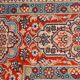 Chinese silk oriental rug 103 cm x 64 cm
