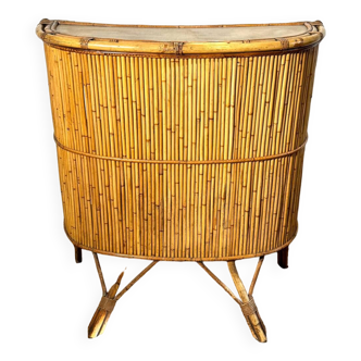 Rattan bar from the 60s/70s