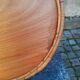 60s rattan hanging planter