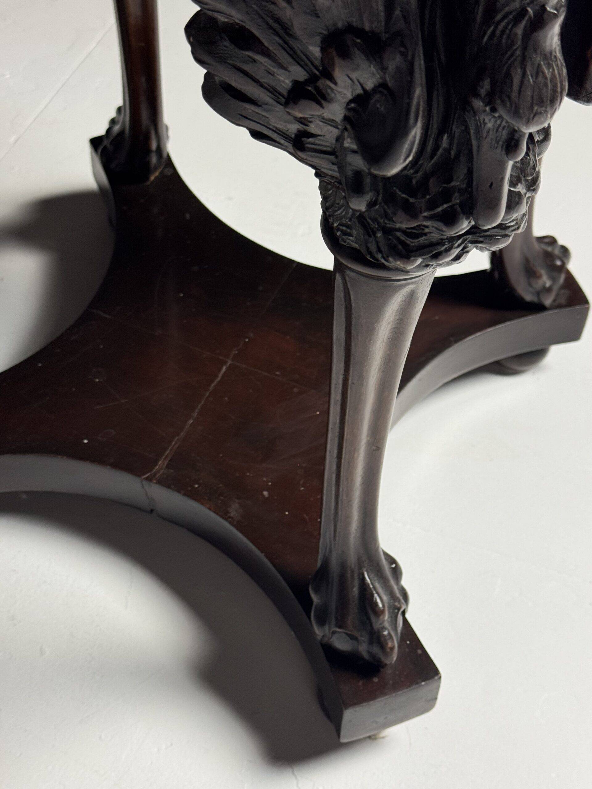 Empire gueridon 19th century mahogany