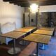 Solid wood bistro table set