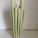 Vintage 1970s Georgia Jacob Athena Almond Green Table Lamp - 56 cm