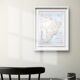 Brazil, period map, 1887, Authentic.