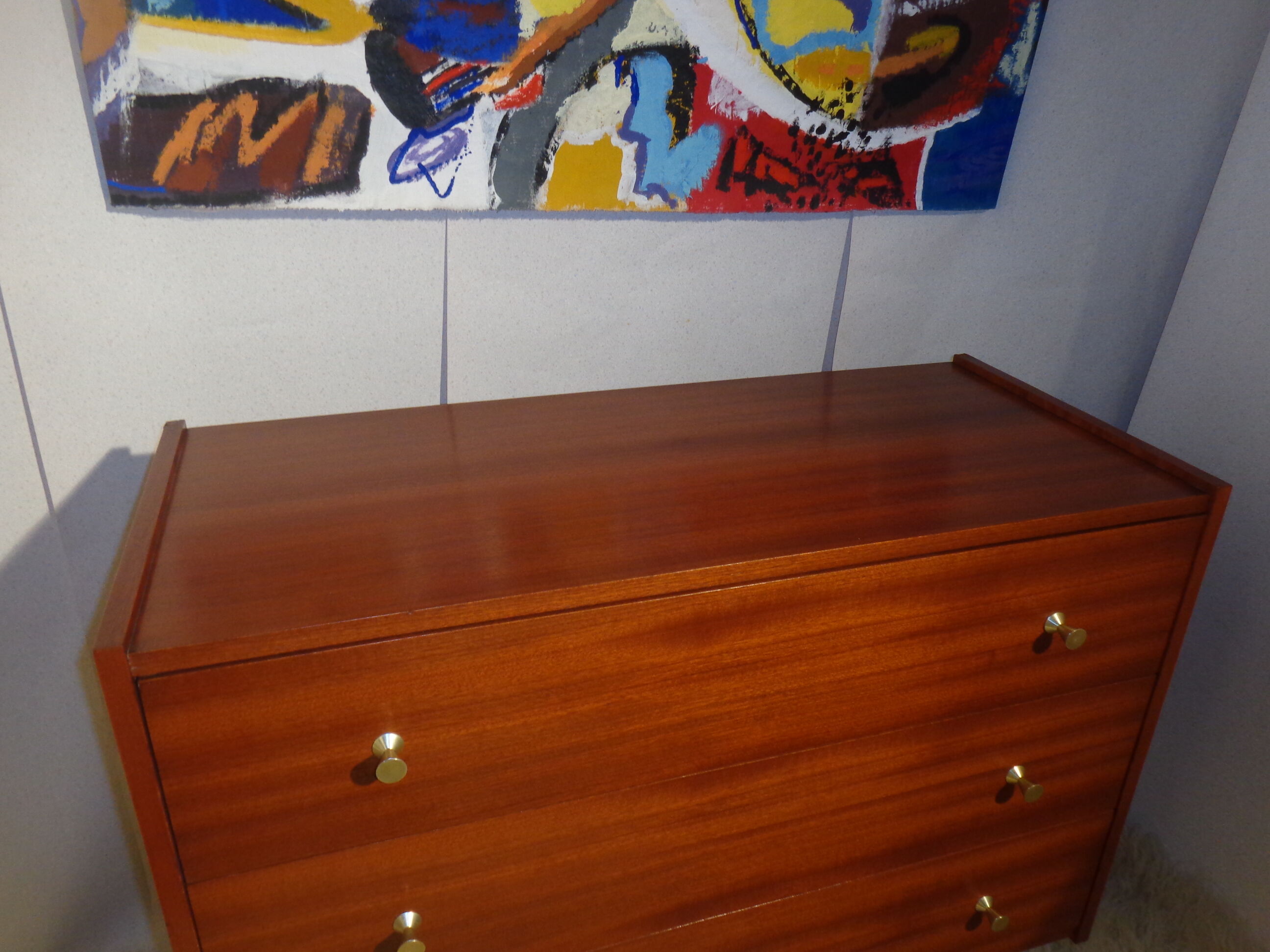 Chest of drawer vintage 60s teak