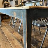 Patinated dining table