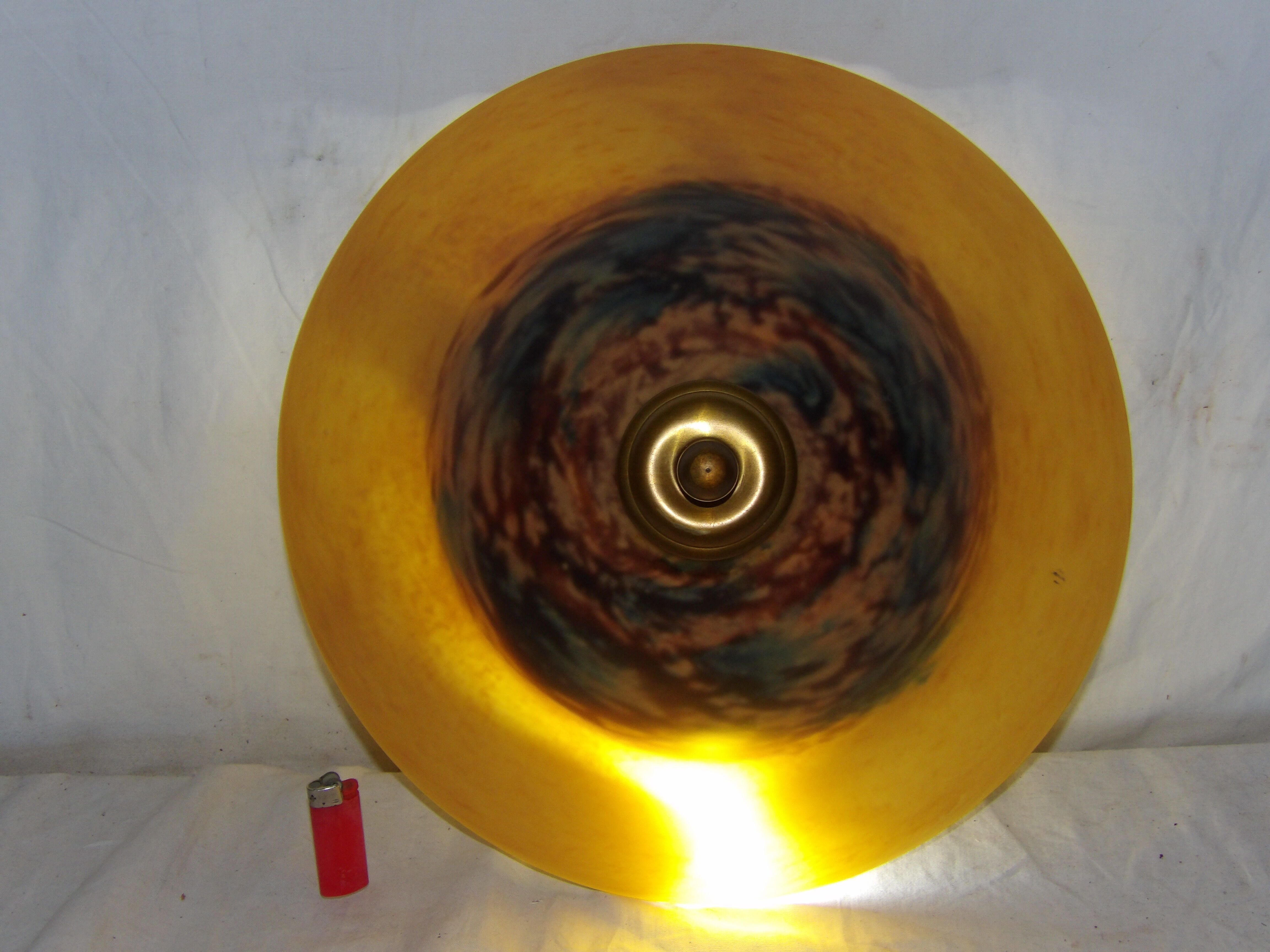 Ceiling lamp glass paste Tiel individual manufacture like school nancy equipped fasteners, bulbs