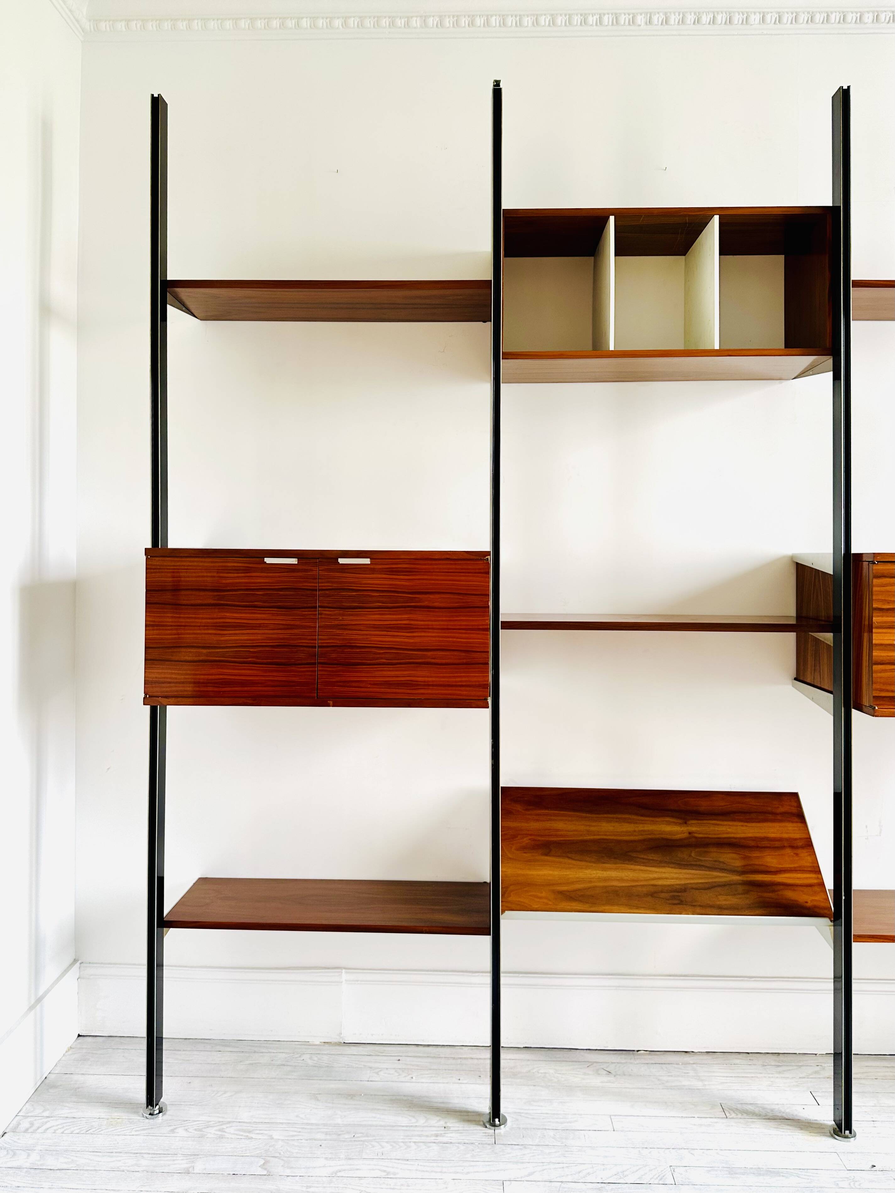 Modular CSS bookshelf by George Nelson for Herman Miller