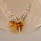 Suspended chandelier large Sputnik ball Murano, VeArt, Italy, 1970s