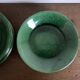 Set of 6 Aegitna glazed earthenware plates 1960