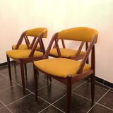 Set de 4 chaises Kai Kristiansen modèle 31 1960s