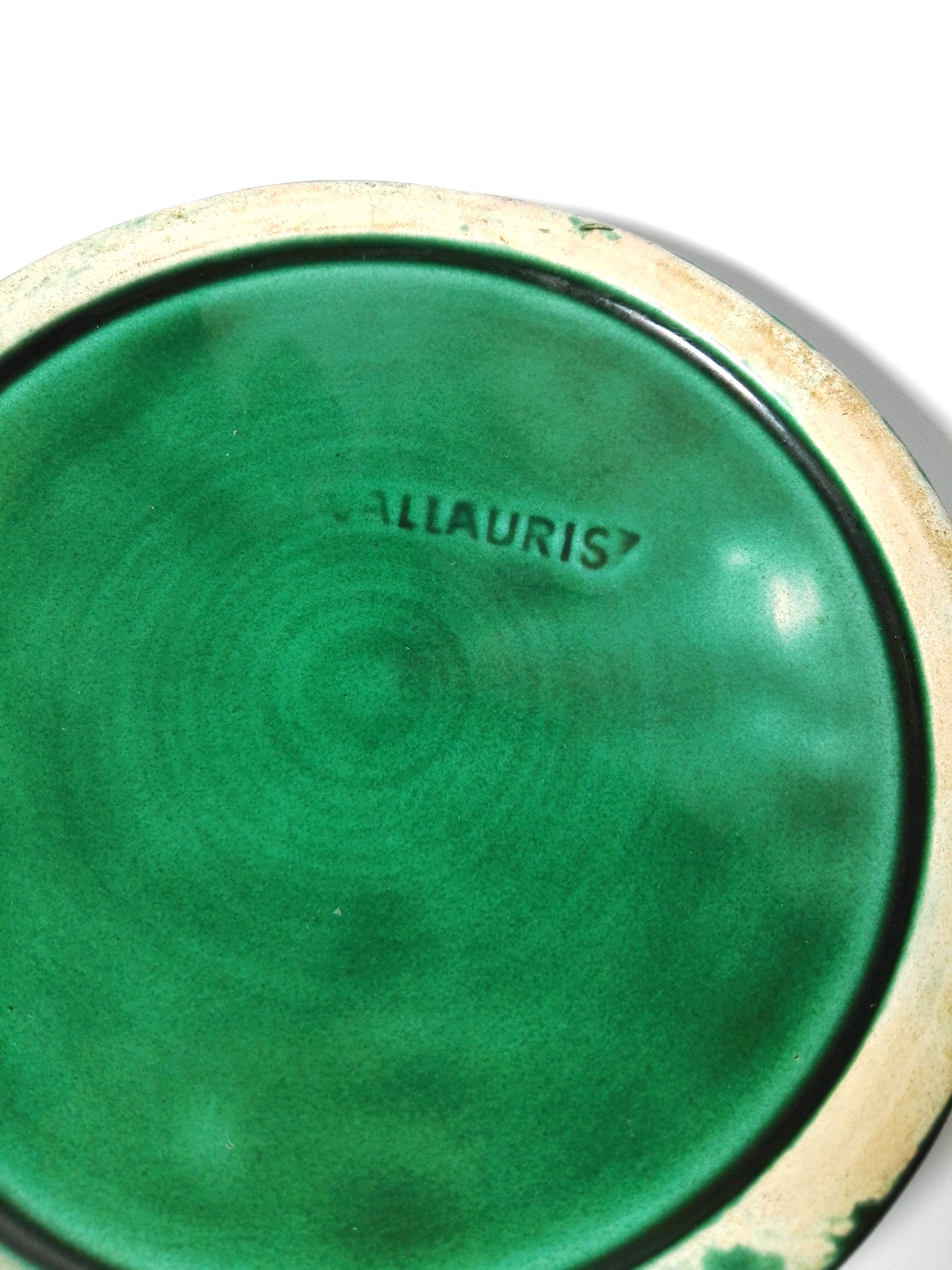 Vallauris carafe under glass