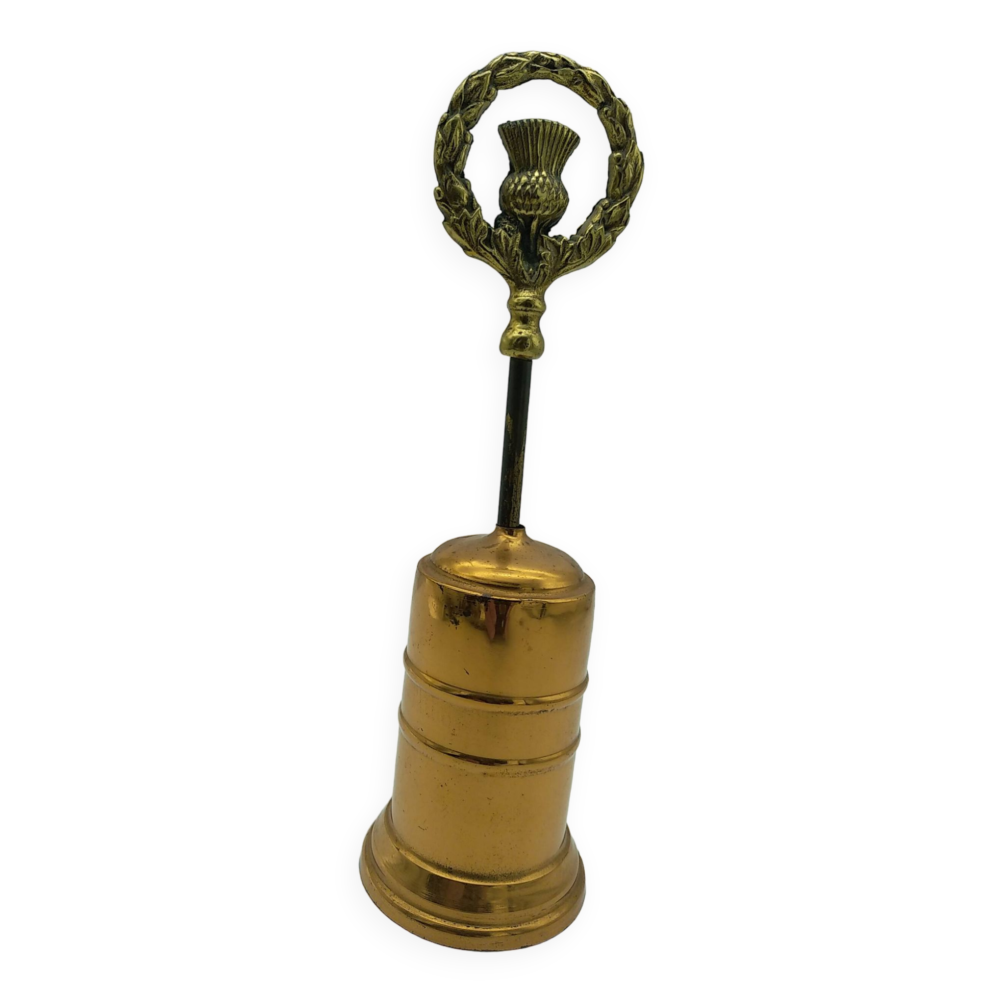 Brosse cheminée ou autre . Cuivre et laiton .