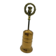 Brosse cheminée ou autre . Cuivre et laiton .