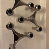 Set of 3 Nagel Fabric Candle Holders