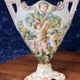 Capodimonte: Triptych Garniture with Cherubs in Porcelain