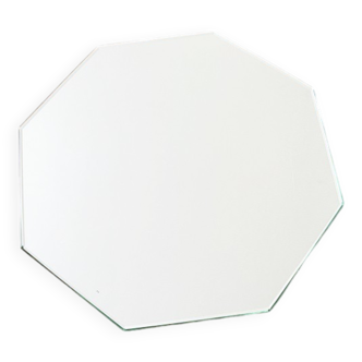Miroir biseauté ancien hexagonal