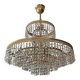 Vintage Crystal Tassel Cascade Chandelier