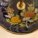 Cobalt blue porcelain display or servant, 3 floors